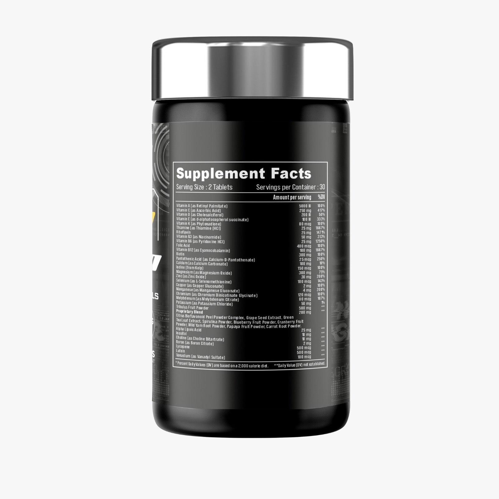 Elite Labz Multi Vitamin + Testosterone  Booster