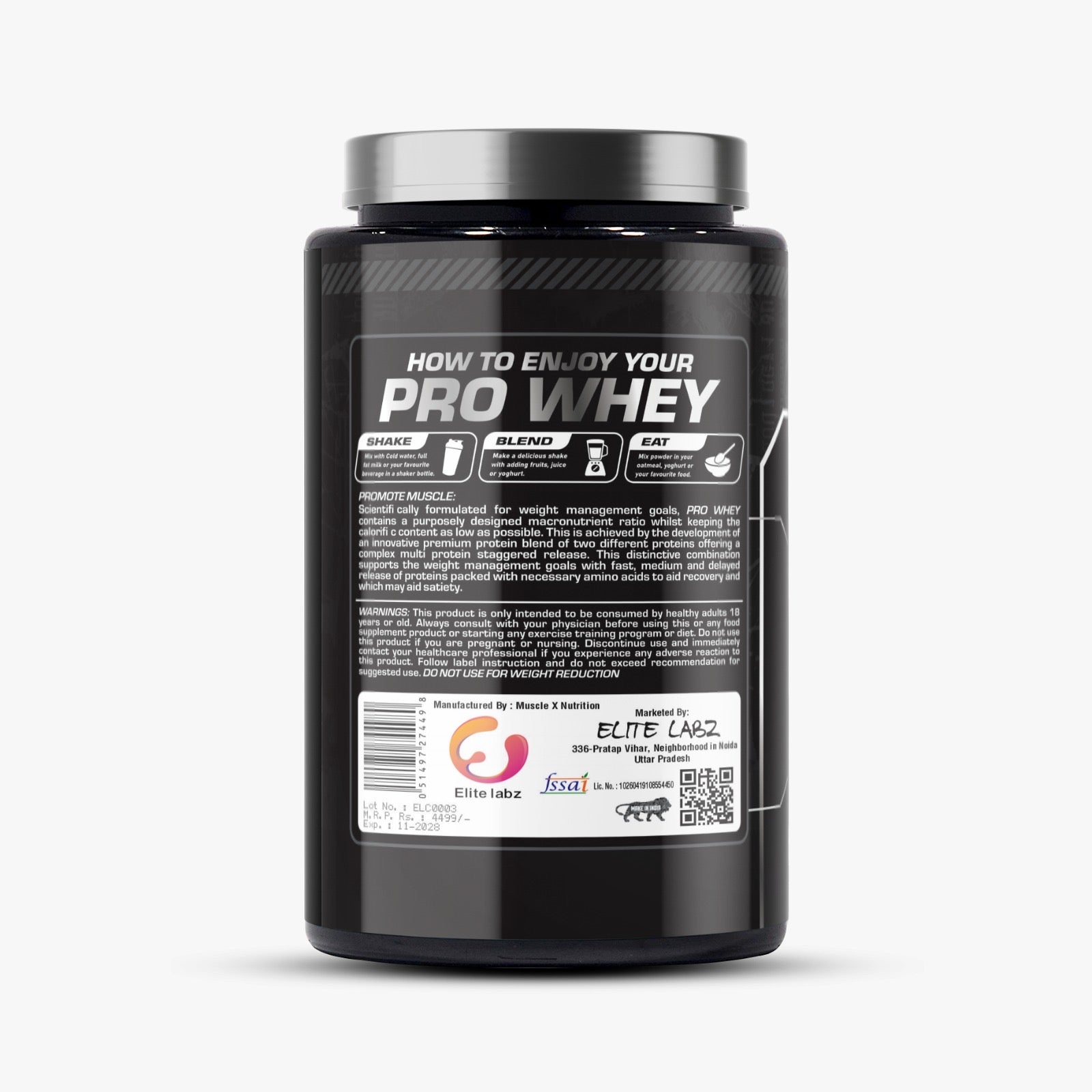 Elite Labz PRO WHEY Protein Blend
