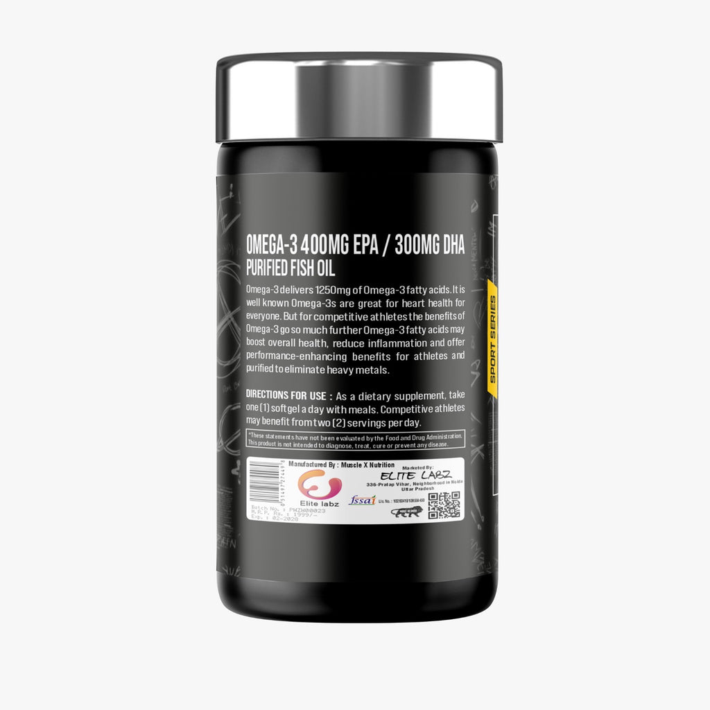 Elite Labz Omega 3 Fish Oil