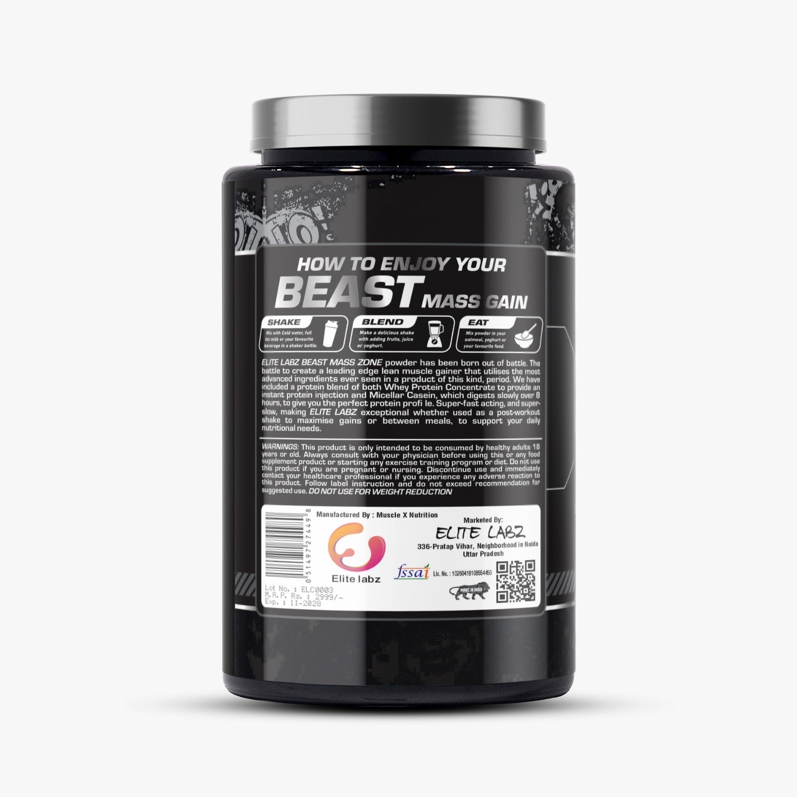 Elite Labz BEAST MASS GAIN