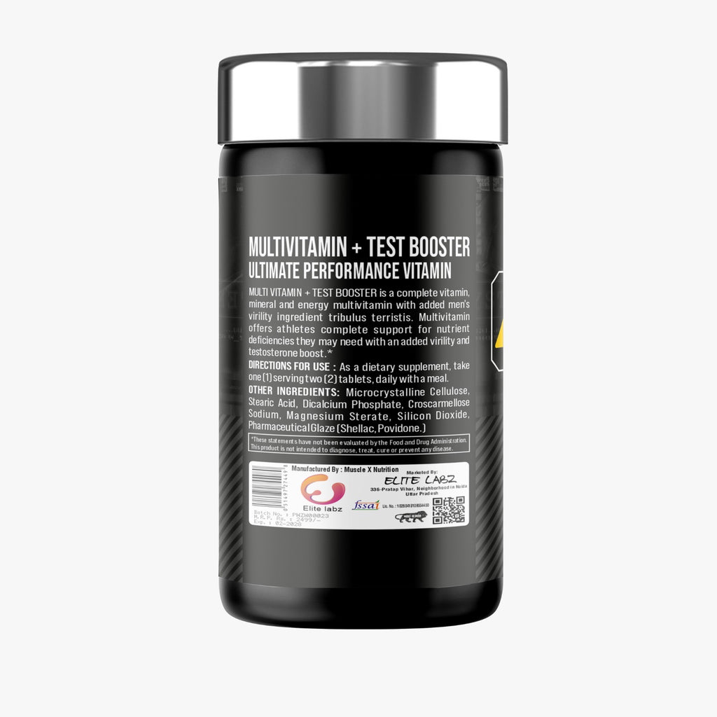 Elite Labz Multi Vitamin + Testosterone  Booster