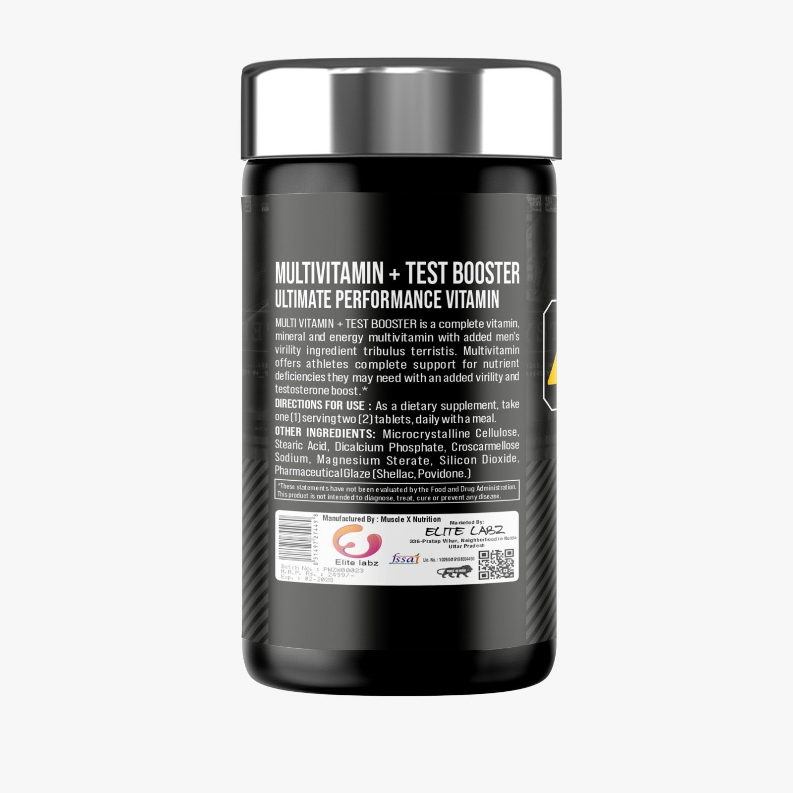Elite Labz Multi Vitamin + Testosterone  Booster
