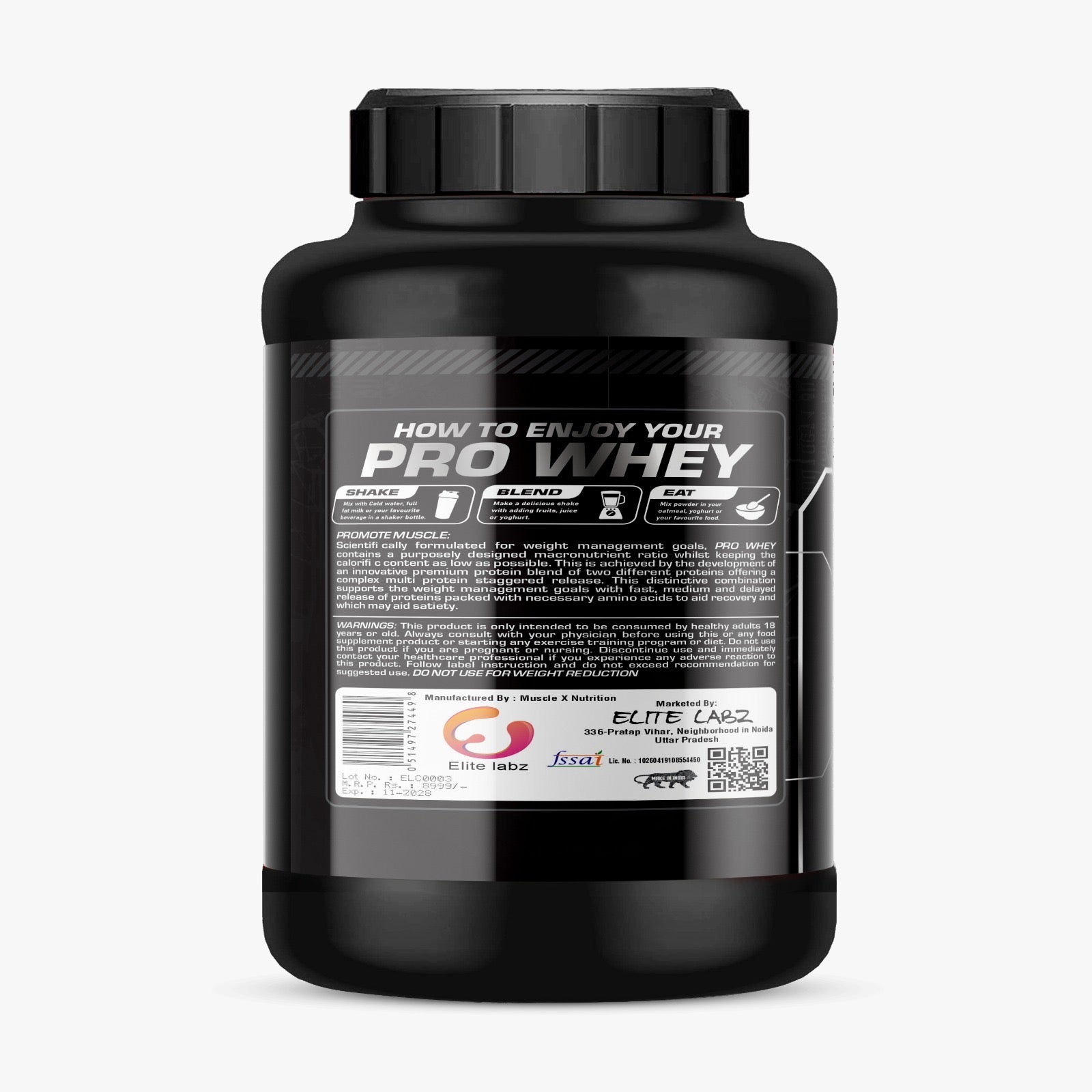 Elite Labz PRO WHEY Protein Blend