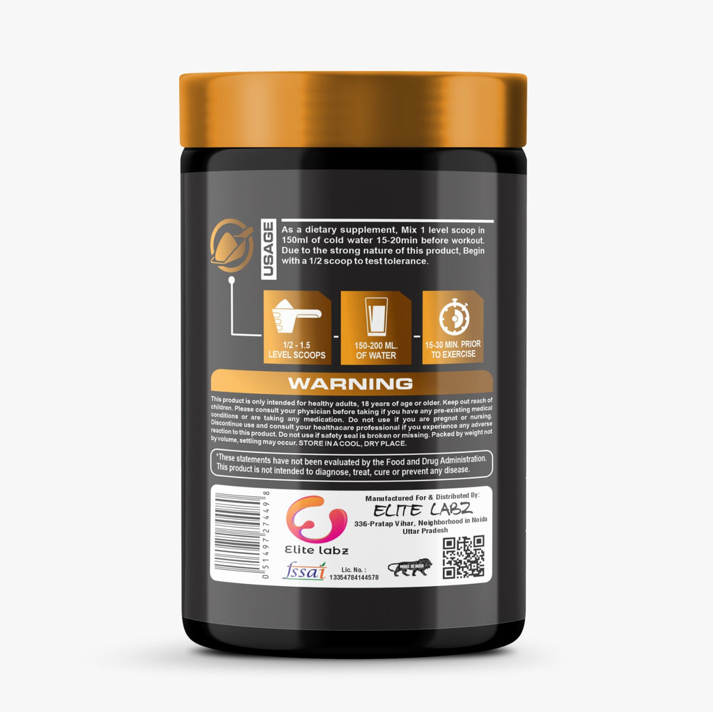 Elite Labz 100% Pure Micronised Creatine Monohydrate